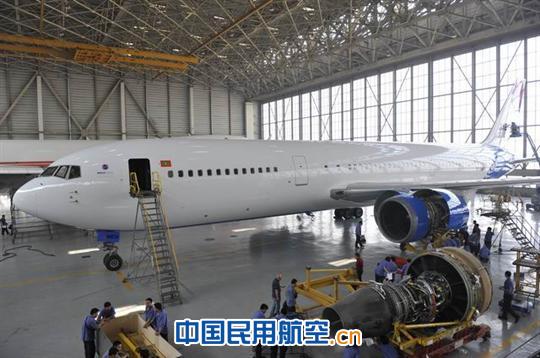 Ameco首次为美佳航空公司飞机实施喷漆