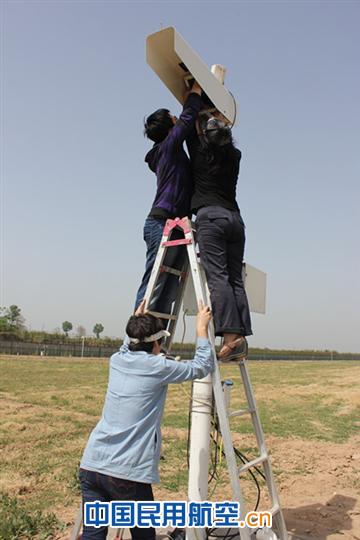西安咸阳机场二期气象自动观测设备搬迁侧记
