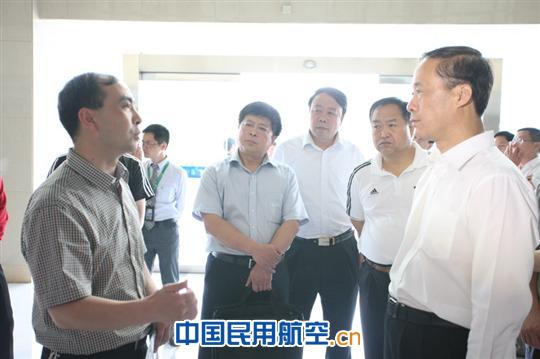 河北省副省长宋恩华视察民航河北空管分局