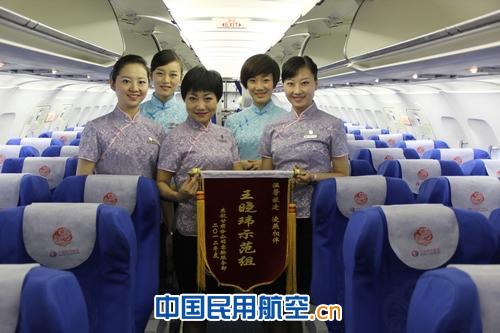 东航甘肃客舱部全力保障四海通上海精品航线首航