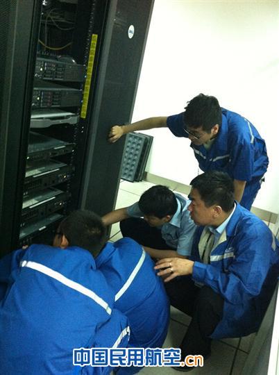 新疆机场网络信息部搬迁T2航站楼安检信息系统