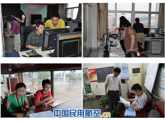 民航天津空管分局开展雷雨空管保障应急演练