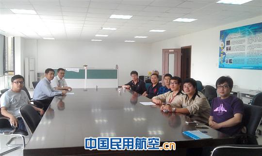 深航维修工程部调研组前往无锡维修分部调研