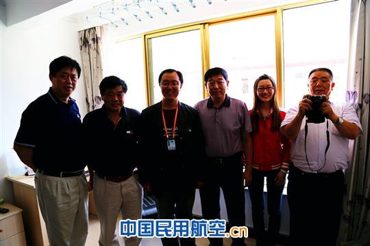 华北空管局领导赴西藏贡嘎机场慰问援藏干部