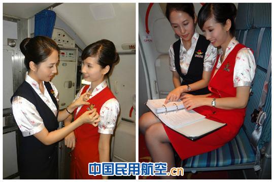 春风细雨的美好画面 万米高空中的师徒情谊