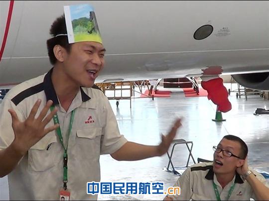深航机务“安全小品”火热连播 乐学深思