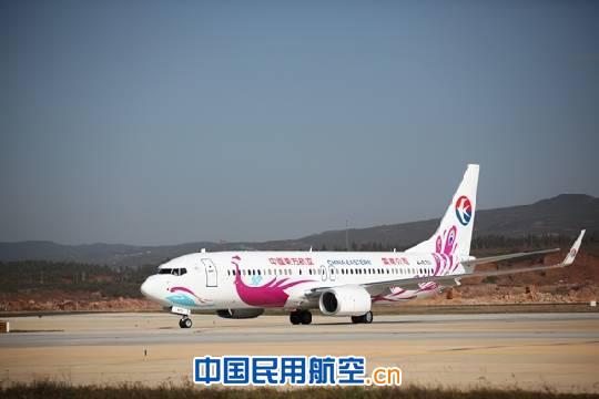 东航引进一架B737-800客机 机队规模扩充至51架 东航云南引进一架B737-800客机 机队扩充至51架