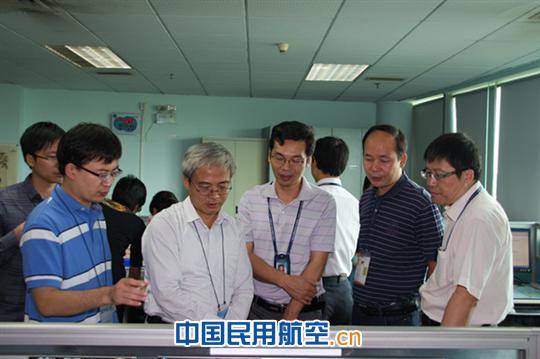 西北气象中心赴中南空管局气象中心调研学习