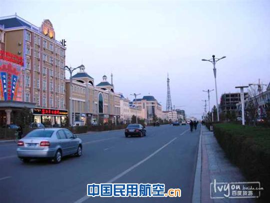 二连浩特街景 首都航空节后给力团购:北京=二连浩特机票199元