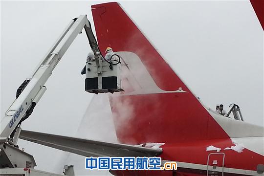 东航工程技术公司积极应对突发暴雪天气