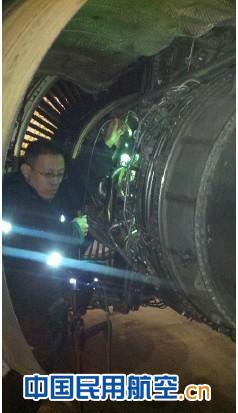 国航天津机务人长沙紧急排故记