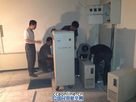 华北空管气象中心圆满完成T2航站楼机房搬迁工作