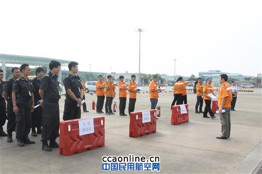 物流公司应急消防救援演练