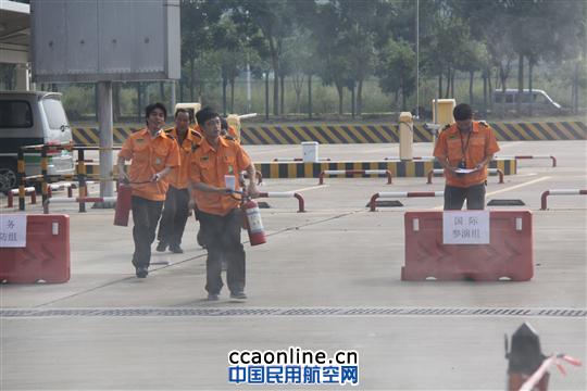 物流公司应急消防救援演练