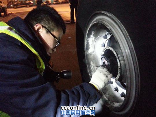 东航浦东维修基地空客航线一车间的春节