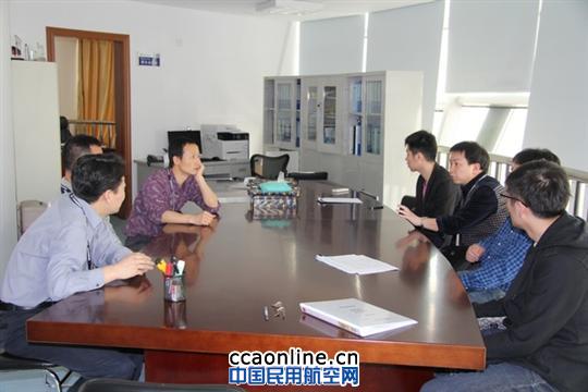 业务交流现场 天津分局塔台管制室赴深圳塔台开展业务交流