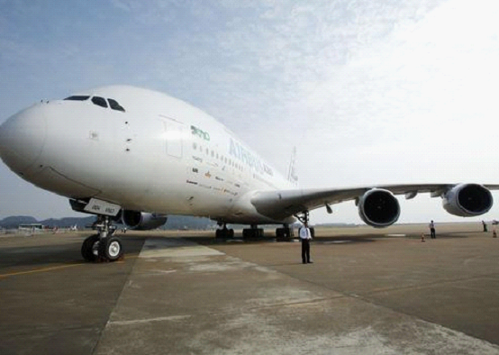为修理A380裂纹 空客将面临1亿欧元巨额账单