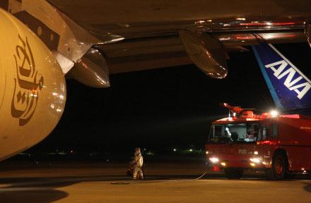 视频：阿联酋航空A380因技术故障急降成田机场