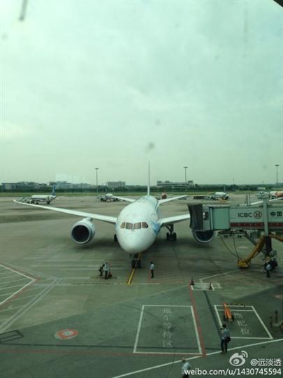 六六不顺 南航首架787首航被曝曾因故障换飞机