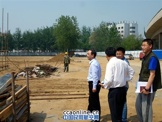 河北空管分局室内场馆建设进展顺利