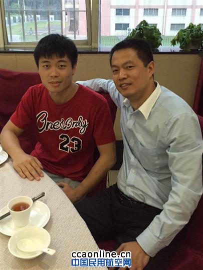 中南空管局管制中心区管五室欢送调动管制员