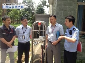 國航武漢維修基地舉行消防隱患排查及消防應急演練