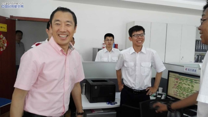 盛夏送清凉  清凉沁心田—运控中心苗其东副总一行慰问山东运控部干部员工