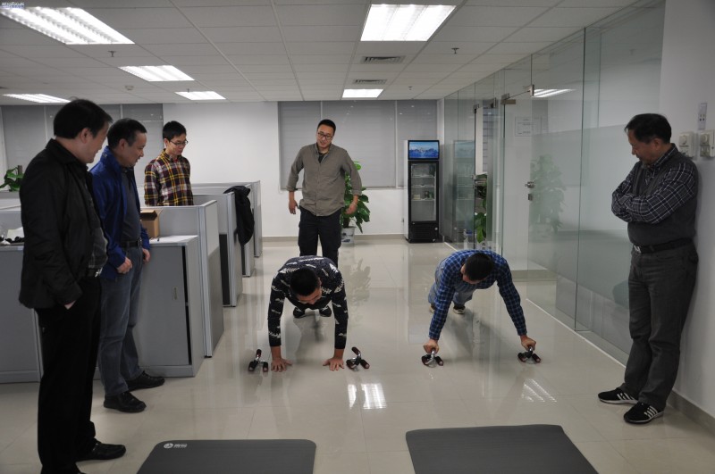 广州分公司开展班组体能竞赛活动