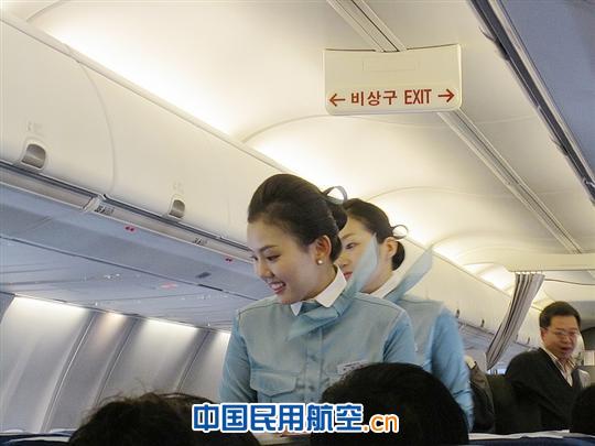 品味细节 感受大韩航空空中服务