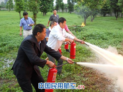 特种车辆保障项目举行“安康杯”消防比赛