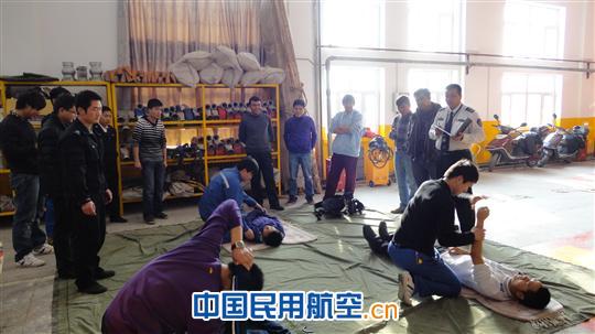 喀什机场兼职消防员培训考核圆满结束