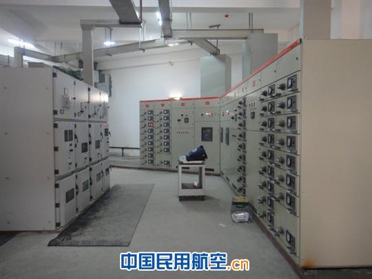 咸阳机场二期扩建新建塔台实现正式供电