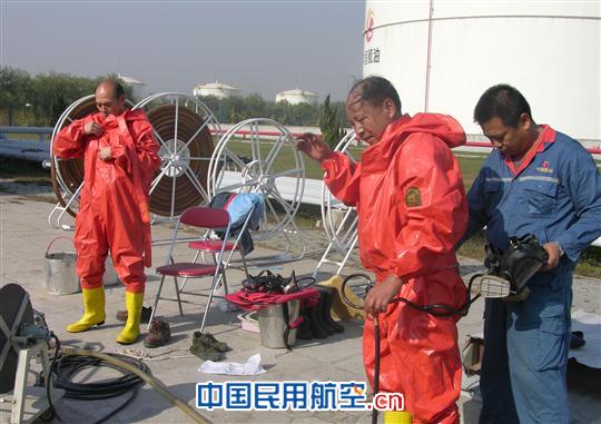 航油天津分公司油库党员铁军服务“安全生产月”