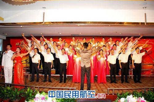 民航二所举行建党90周年红歌会