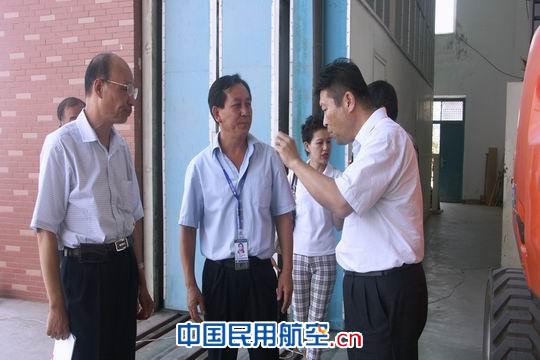 东航工程技术公司检查甘肃维修部消防安保工作