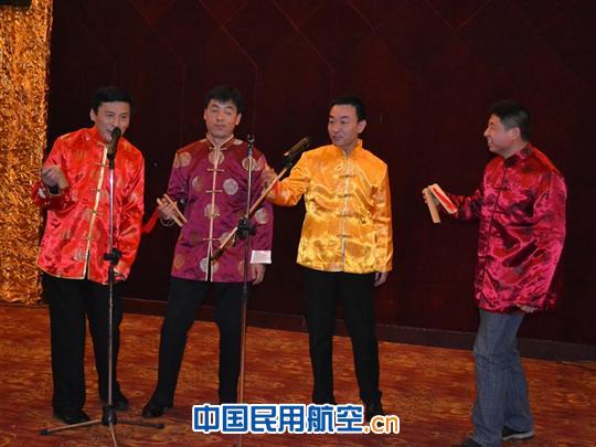 东航西北分公司汽车服务部举办新年晚会