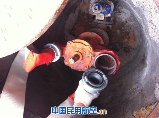 青岛机场部地下消防栓改造工作初见成效