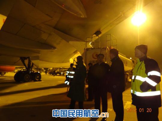 山西监管局对太原机场春运安全生产工作实施检查